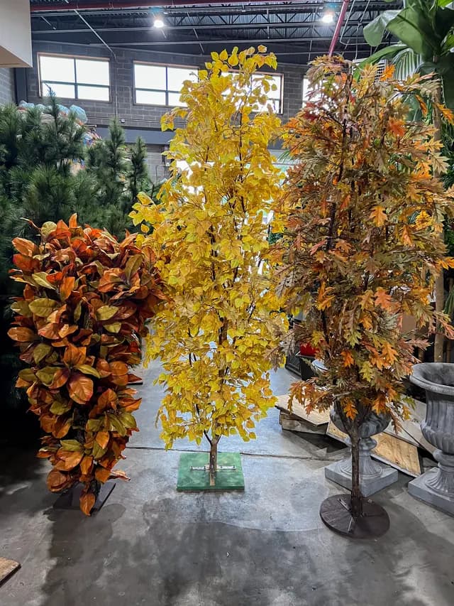 Golden autumn tree